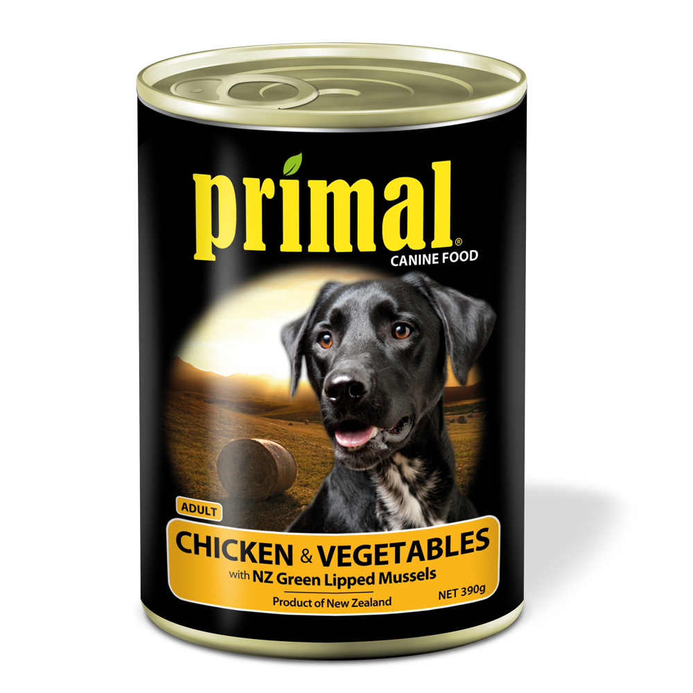 Primal Dog - Chicken & Vegetables